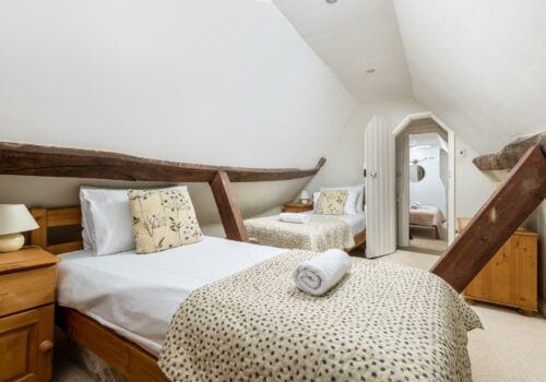 Beck Cottage New Forest Holiday homes attic twin room