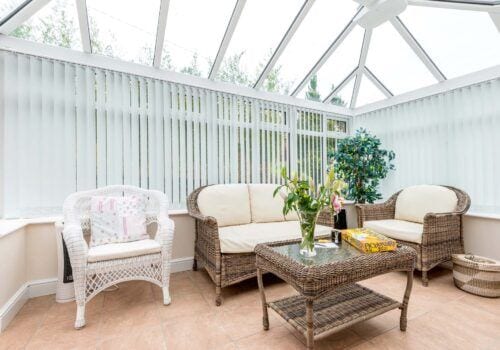 Bright and spacious conservatory
