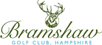 Bramshaw Golf Club logo with a deer