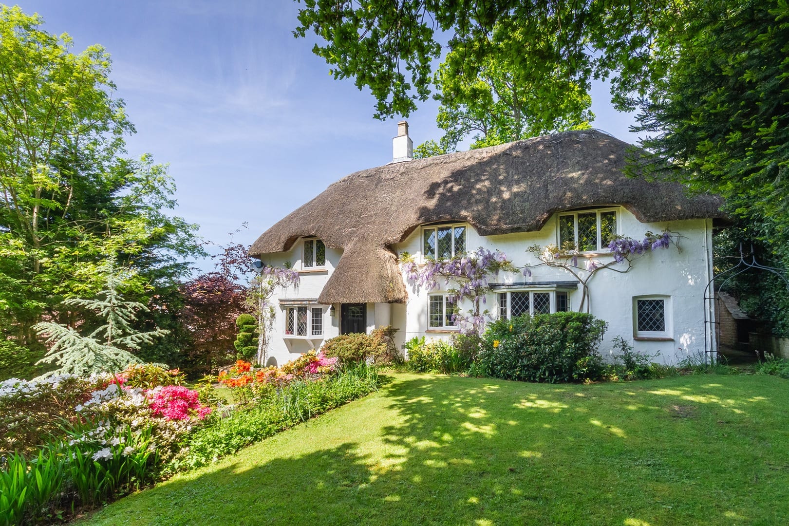 Forest Drove Cottage 6 Bedroom New Forest Thatched Cottage