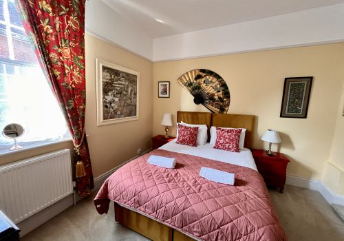 Ground floor Asian inspired bedroom