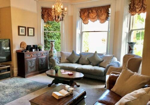 attention to detail with georgian decor in Quay House lounge