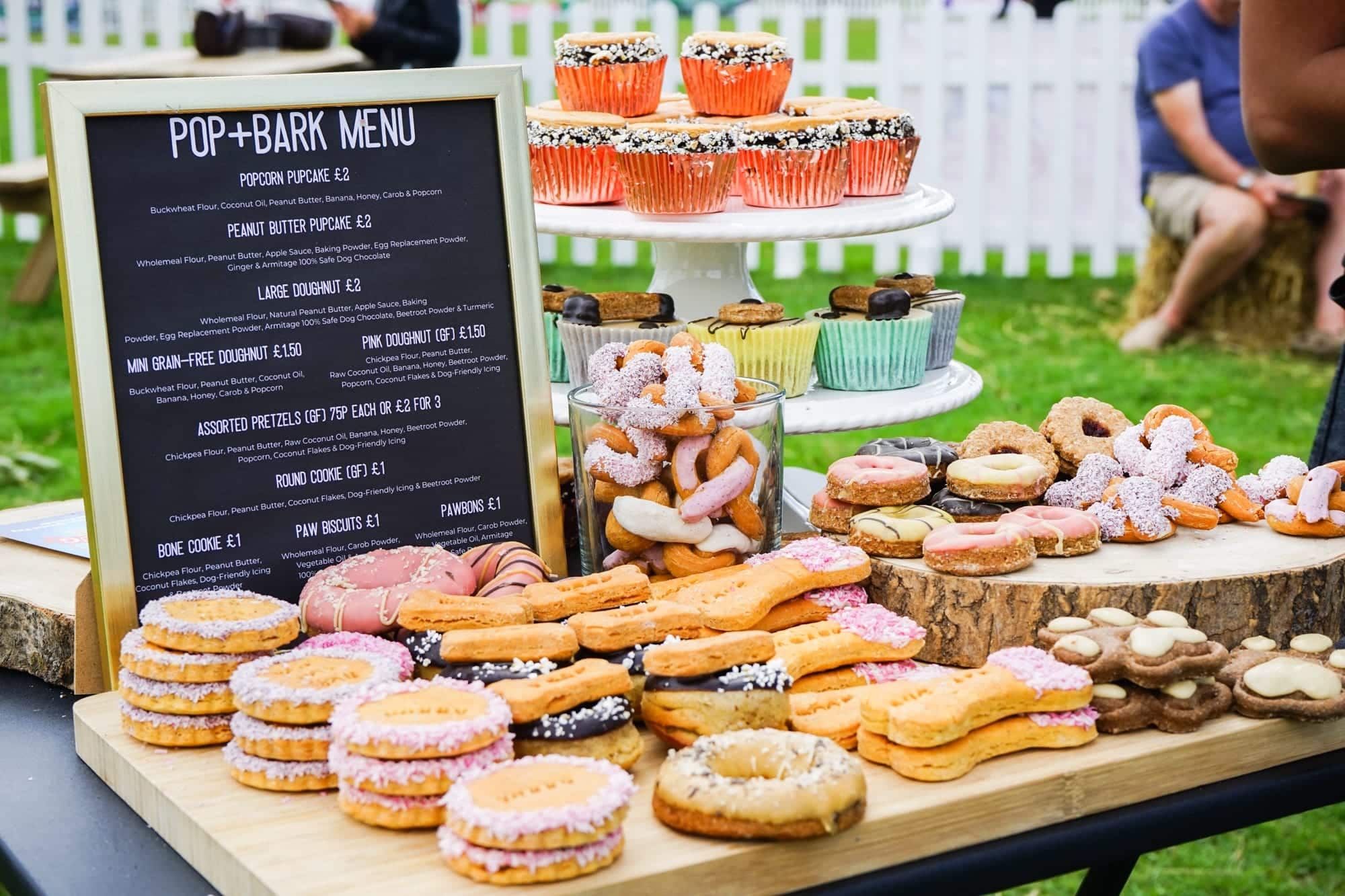 Dog Festival, cakes and treats stand