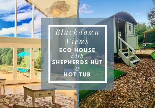 Devon self catering holiday let with Shepherds Hut