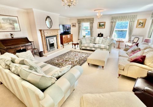 Lovely spacious traditional living room