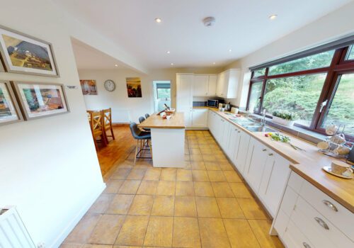 Spacious kitchen in New Forest Holiday Let