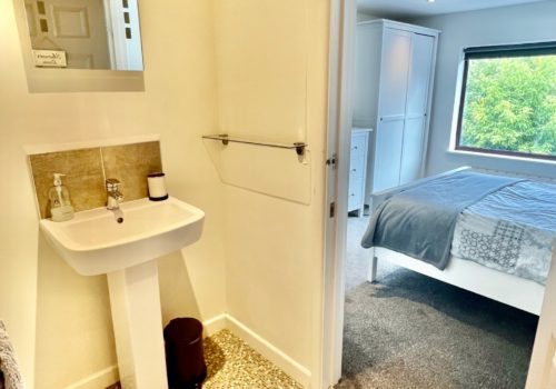 Ensuite to a first floor bedroom in the New Forest