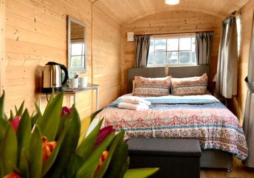 Cosy Interior for a Shepherds hut
